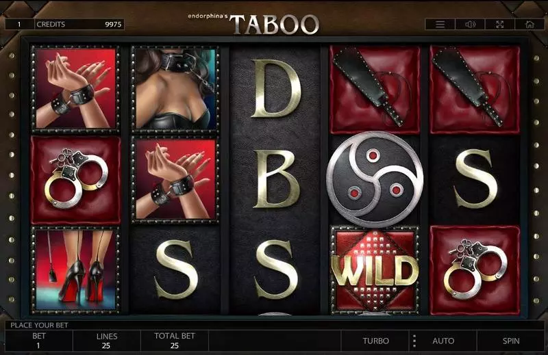 Taboo Slots Endorphina Second Screen Game