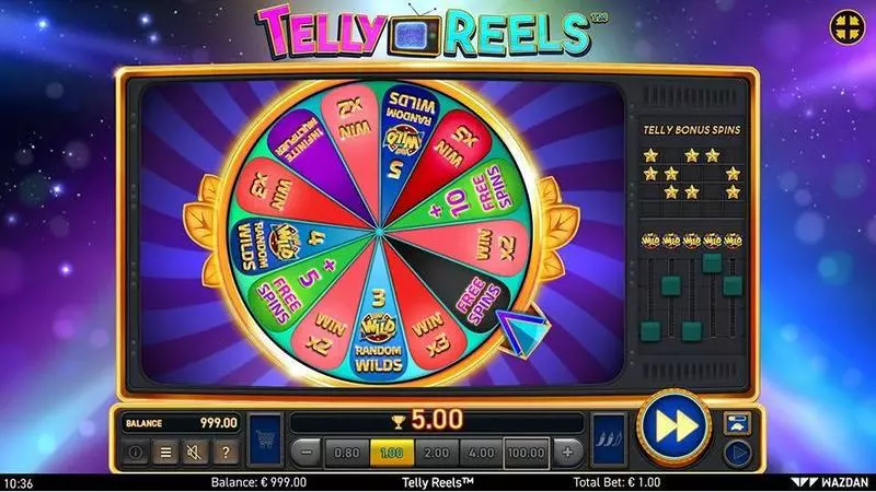 Telly Reels Slots Wazdan Free Spins