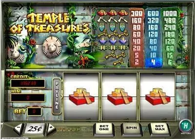 Temple of Treasures Slots PlayTech 