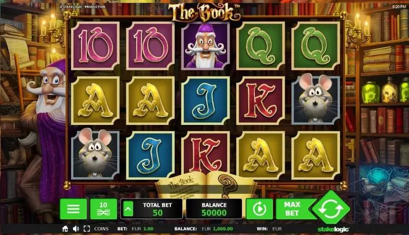 The Book Slots StakeLogic Free Spins