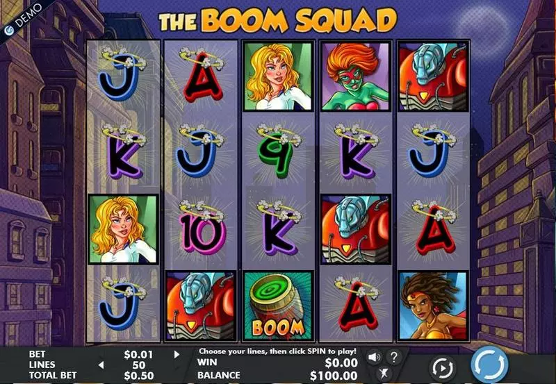 The Boom Squad Slots Genesis 