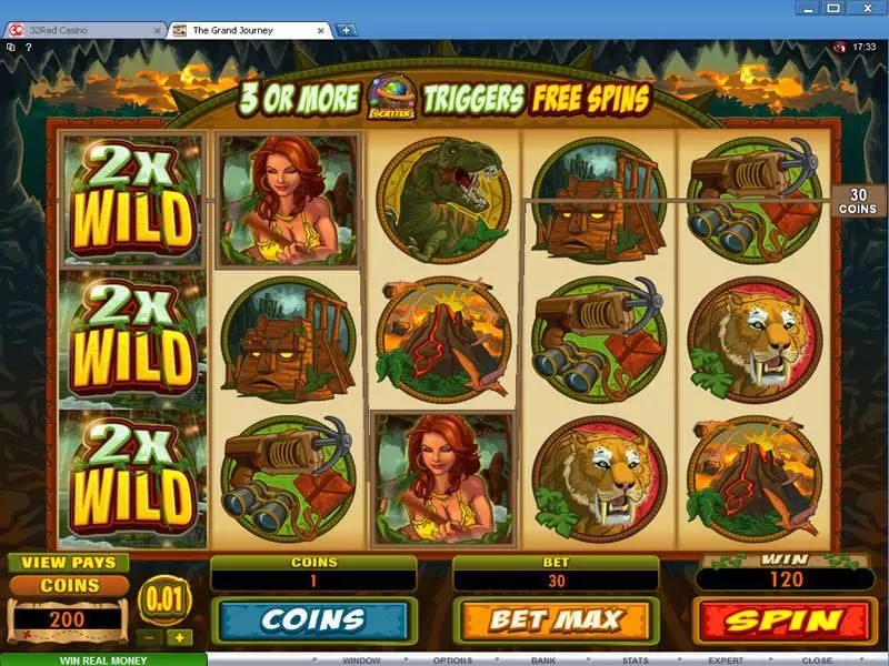 The Grand Journey Slots Microgaming Free Spins