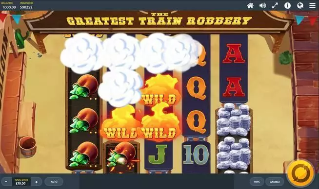 The Greatest Train Robbery Slots Red Tiger Gaming Free Spins