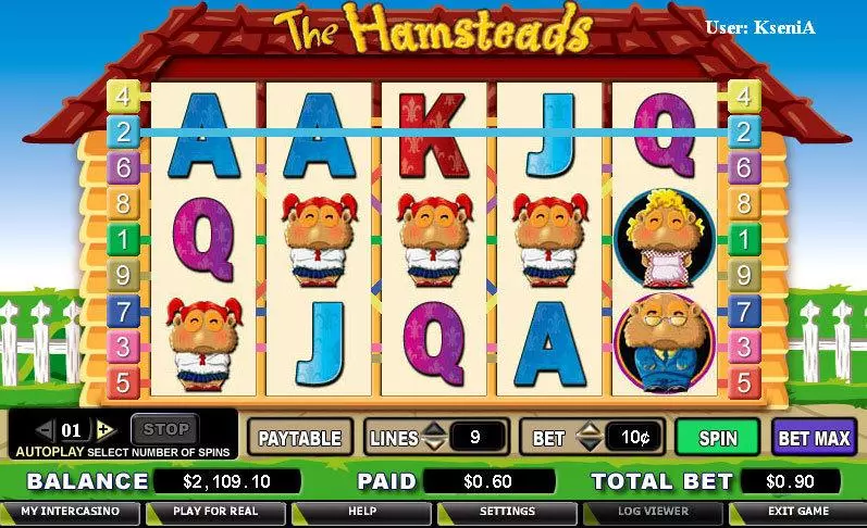 The Hamsteads Slots CryptoLogic Second Screen Game