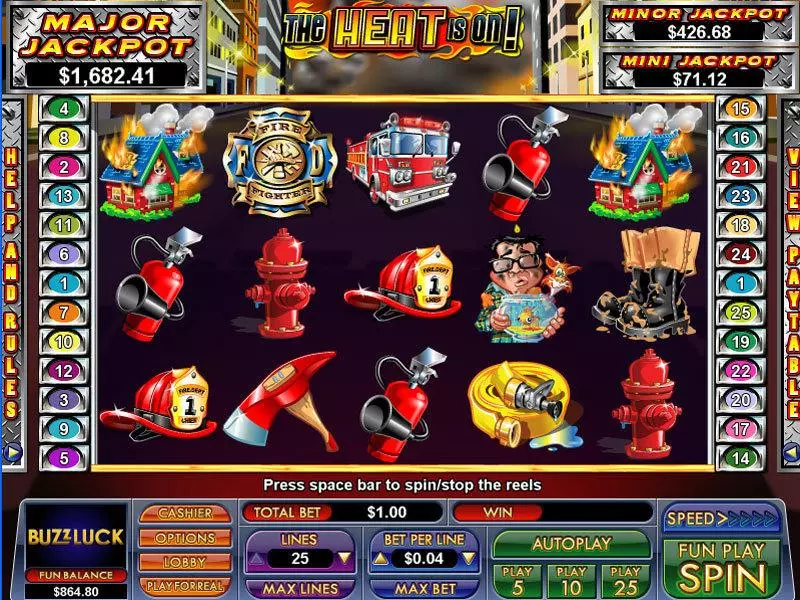 The Heat Is On! Slots NuWorks Free Spins