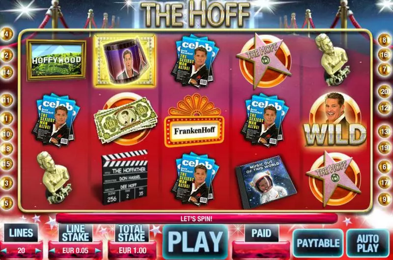 The Hoff Slots MX Digital Second Screen Game