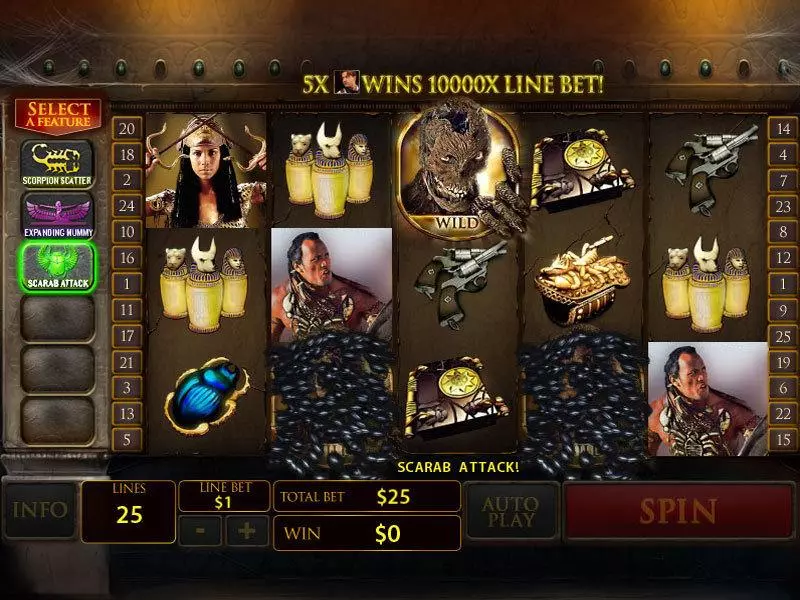The Mummy Slots PlayTech Free Spins