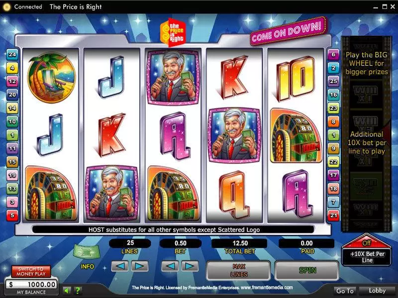 The Price Is Right Slots 888 Second Screen Game