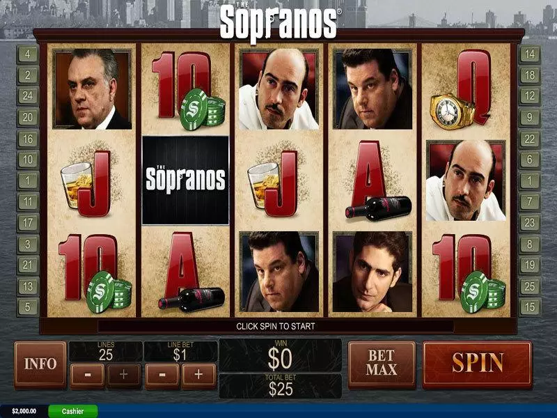 The Sopranos Slots PlayTech Free Spins
