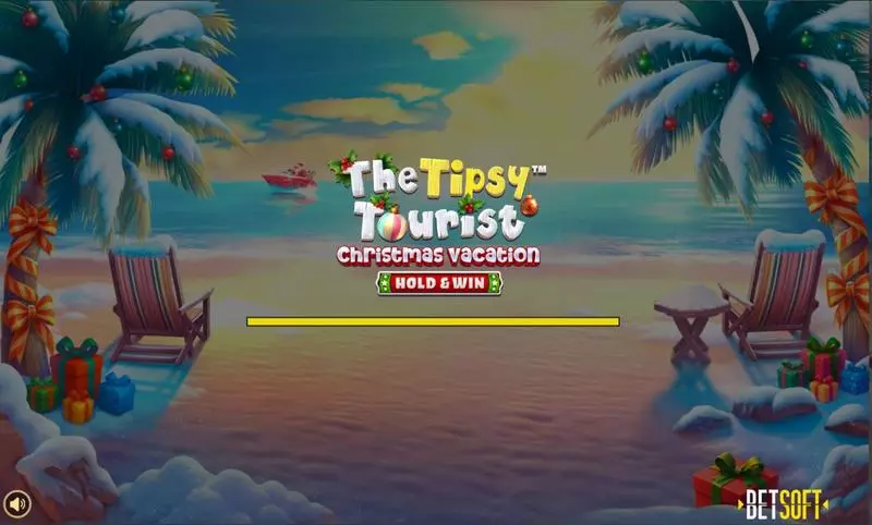 The Tipsy Tourist - Christmas Vacation Slots BetSoft Buy FeatureCollect BonusHold and Win