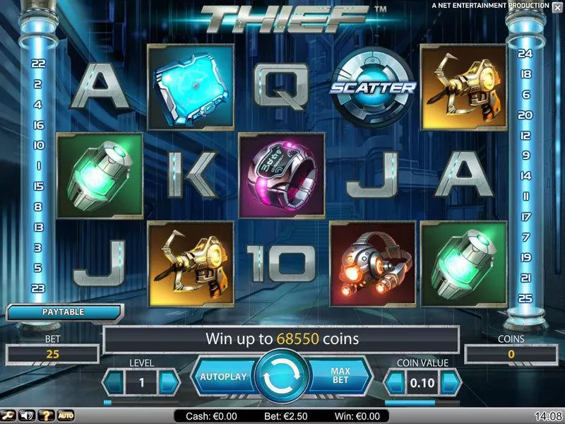 Thief Slots NetEnt Free Spins