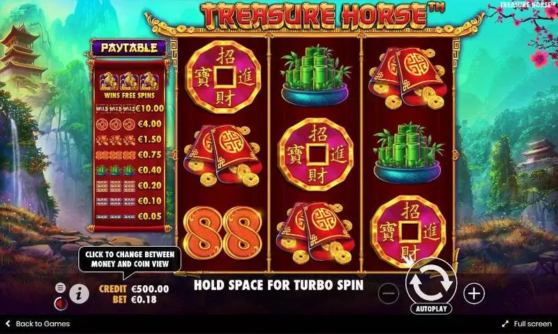 Treasure Horse Slots Pragmatic Play Free Spins