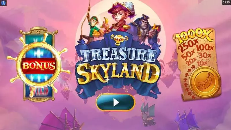 Treasure Skyland Slots Microgaming Multipliers