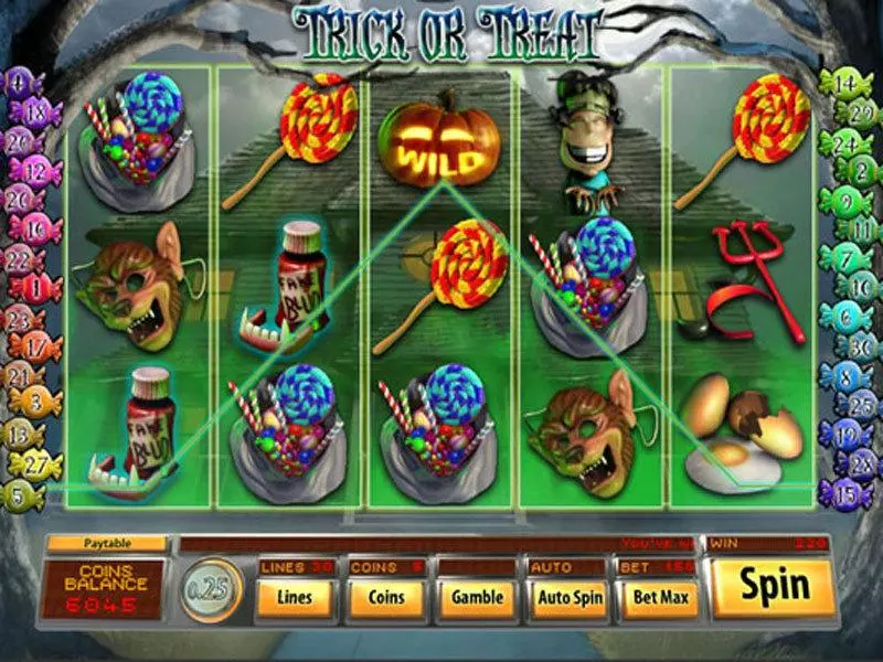 Trick or Treat Slots Saucify Free Spins