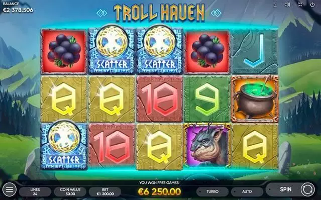 Troll Haven Slots Endorphina Free Spins