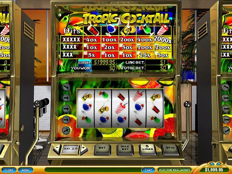 Tropic Cocktail Slots PlayTech 