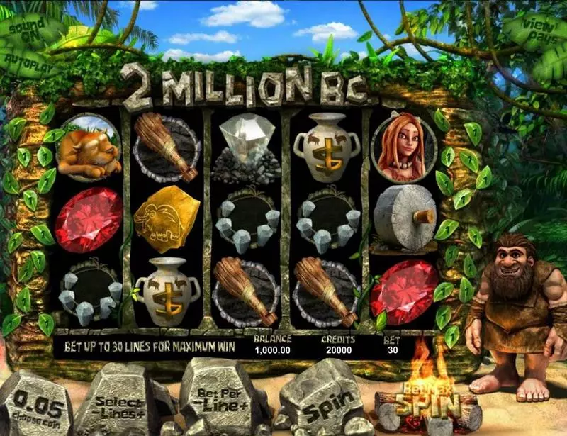 Two Million BC Slots BetSoft Free Spins