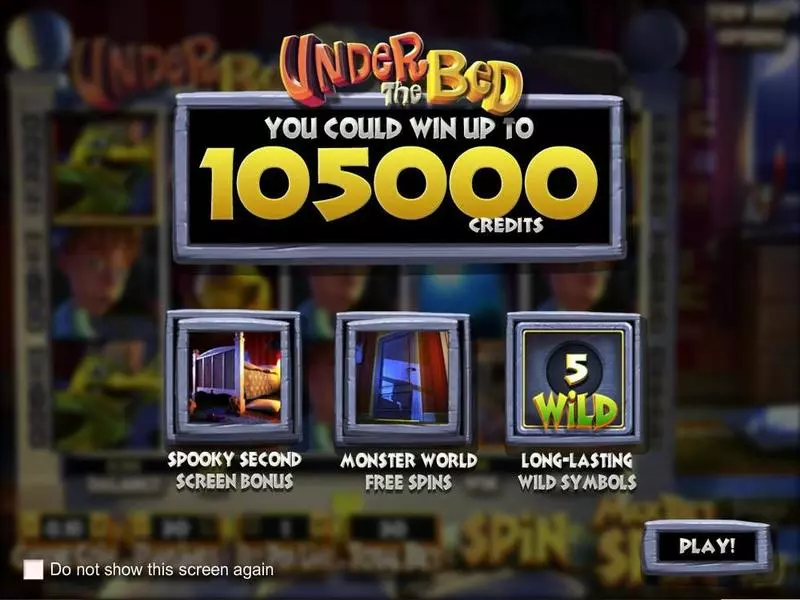 Under The Bed Slots BetSoft Free Spins