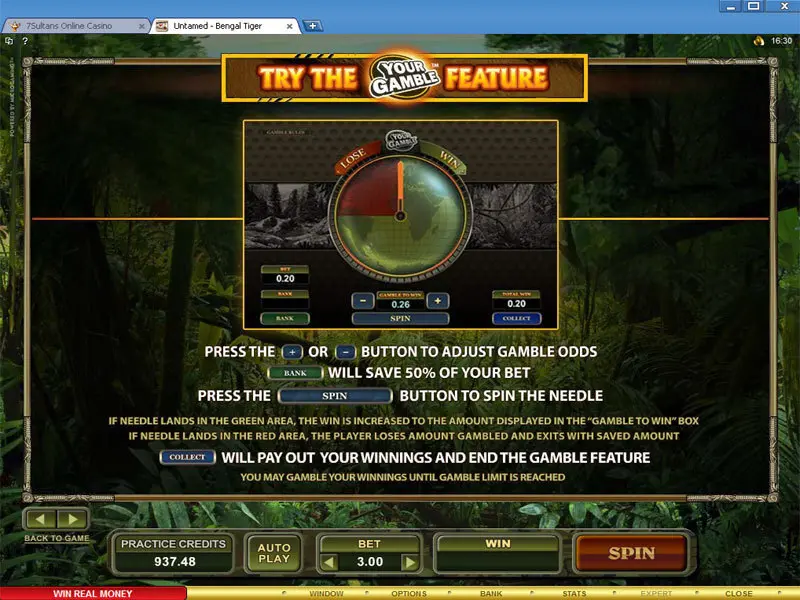 Untamed - Bengal Tiger Slots MicrogamingQuickFire Free Spins