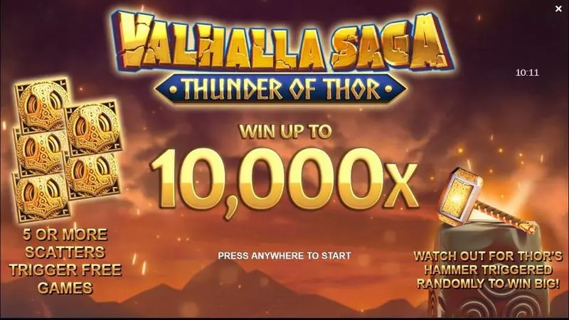 Valhalla Saga: Thunder of Thor Slots Jelly Entertainment Free Spins