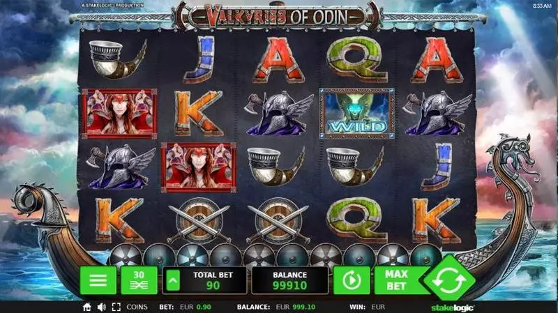 Valkyries of Odin Slots StakeLogic Free Spins