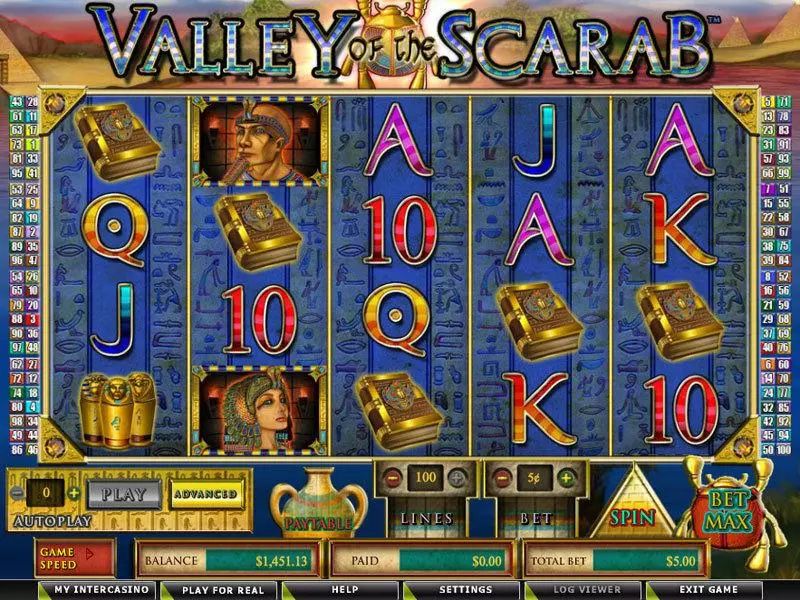 Valley of the Scarab Slots Amaya Free Spins