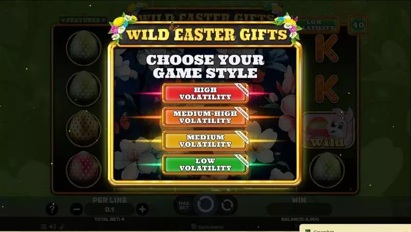 Wild Easter Gifts Slots Spinomenal 
