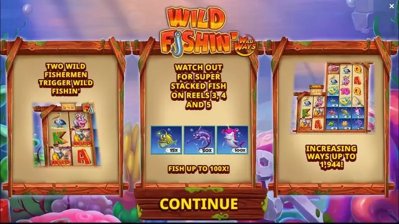 Wild Fishin Wild Ways Slots Jelly Entertainment Free Spins