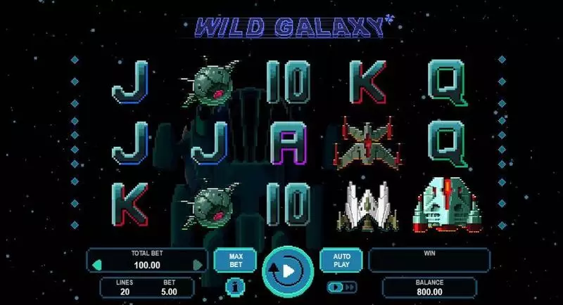 Wild Galaxy Slots Booongo Free Spins