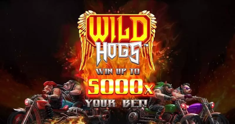 Wild Hogs Slots StakeLogic Wheel of Fortune