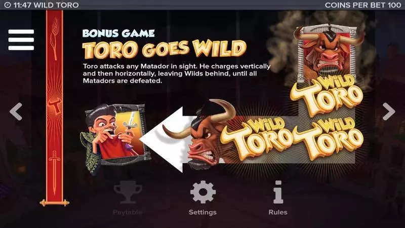 Wild Toro Slots Elk Studios Re-Spin