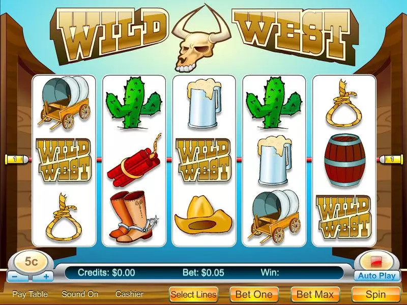 Wild West 5-reel Slots Byworth Second Screen Game