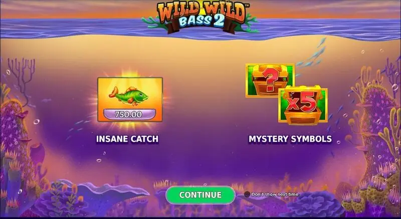 Wild Wild Bass 2 Slots StakeLogic Spin to WinSuper Stake