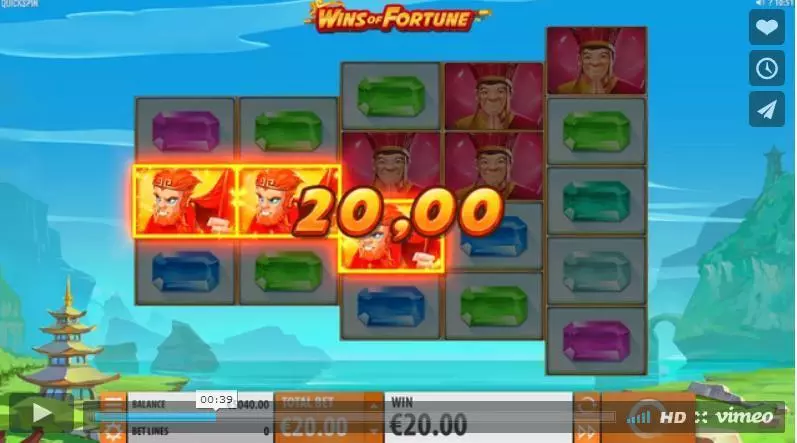 Wins of Fortune Slots Quickspin Re-Spin