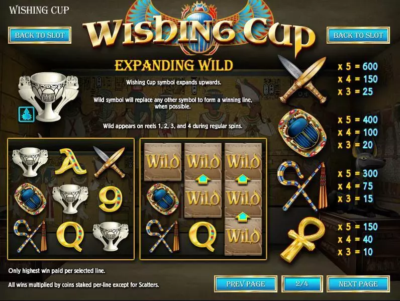 Wishing Cup Slots Rival Free Spins