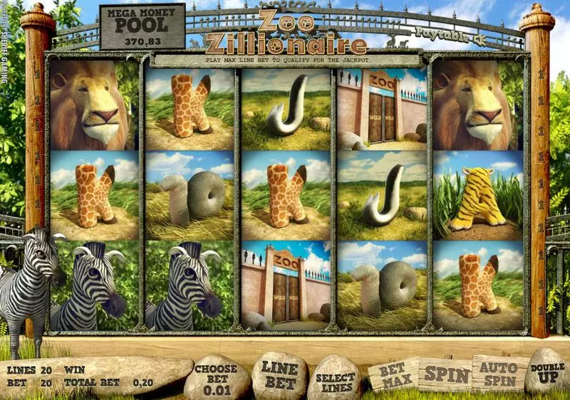 Zoo Zillionaire Slots Sheriff Gaming Free Spins